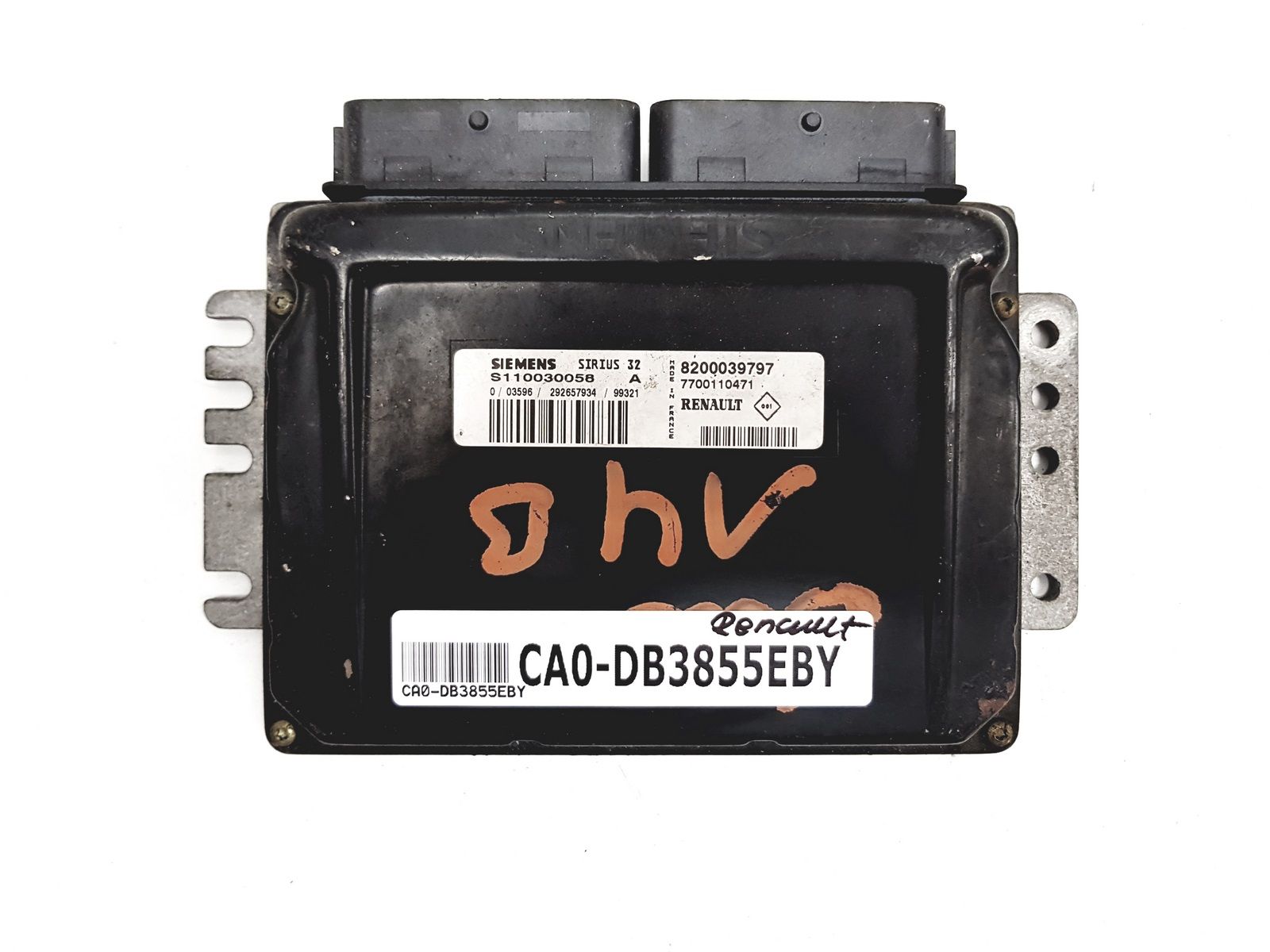 Steuergerät S110030058A 8200039797 7700110471 Renault Siemens 3855 main product photo