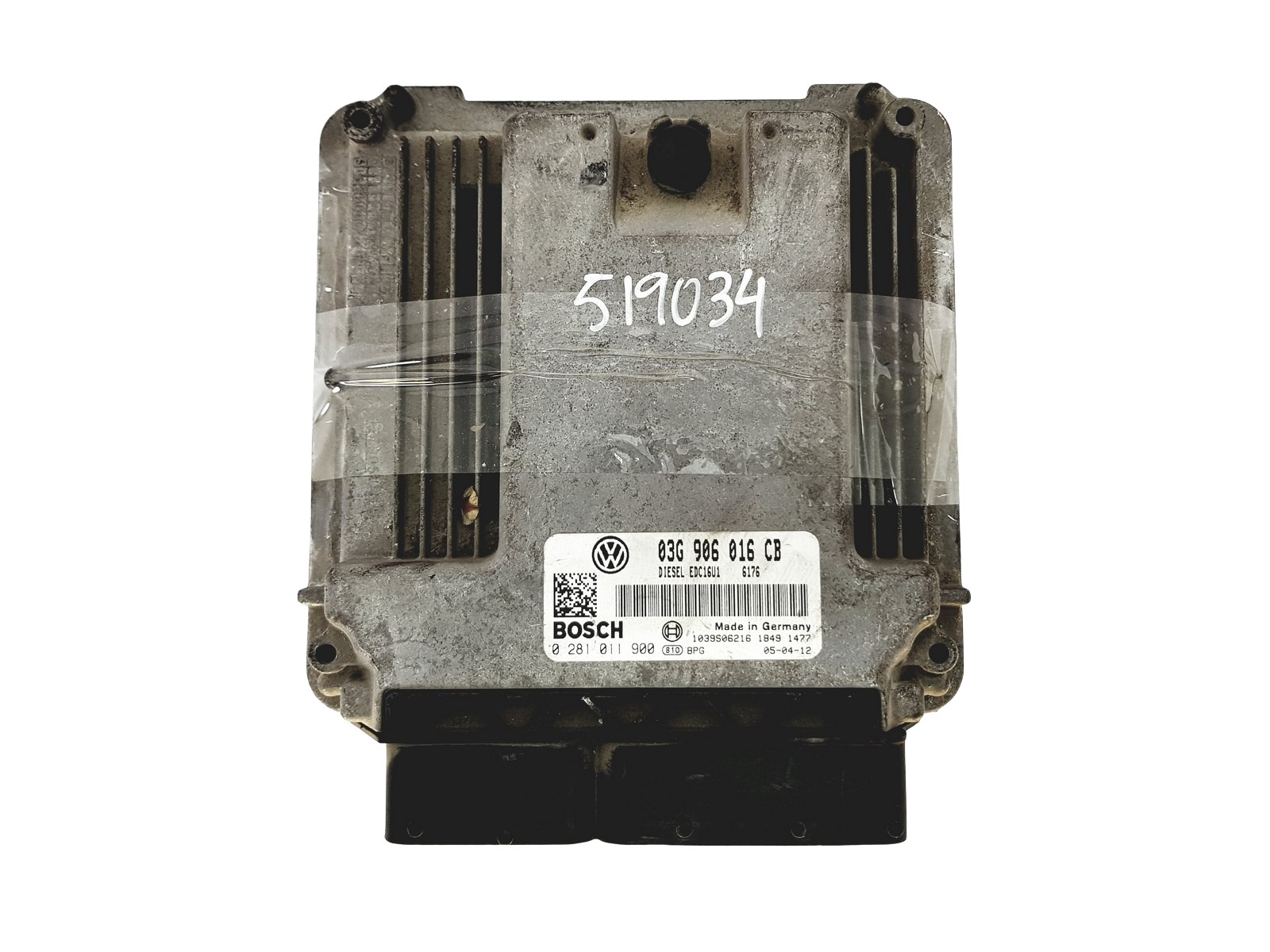 Steuergerät 03G906016CB 0281011900 VW Bosch 23684 main product photo