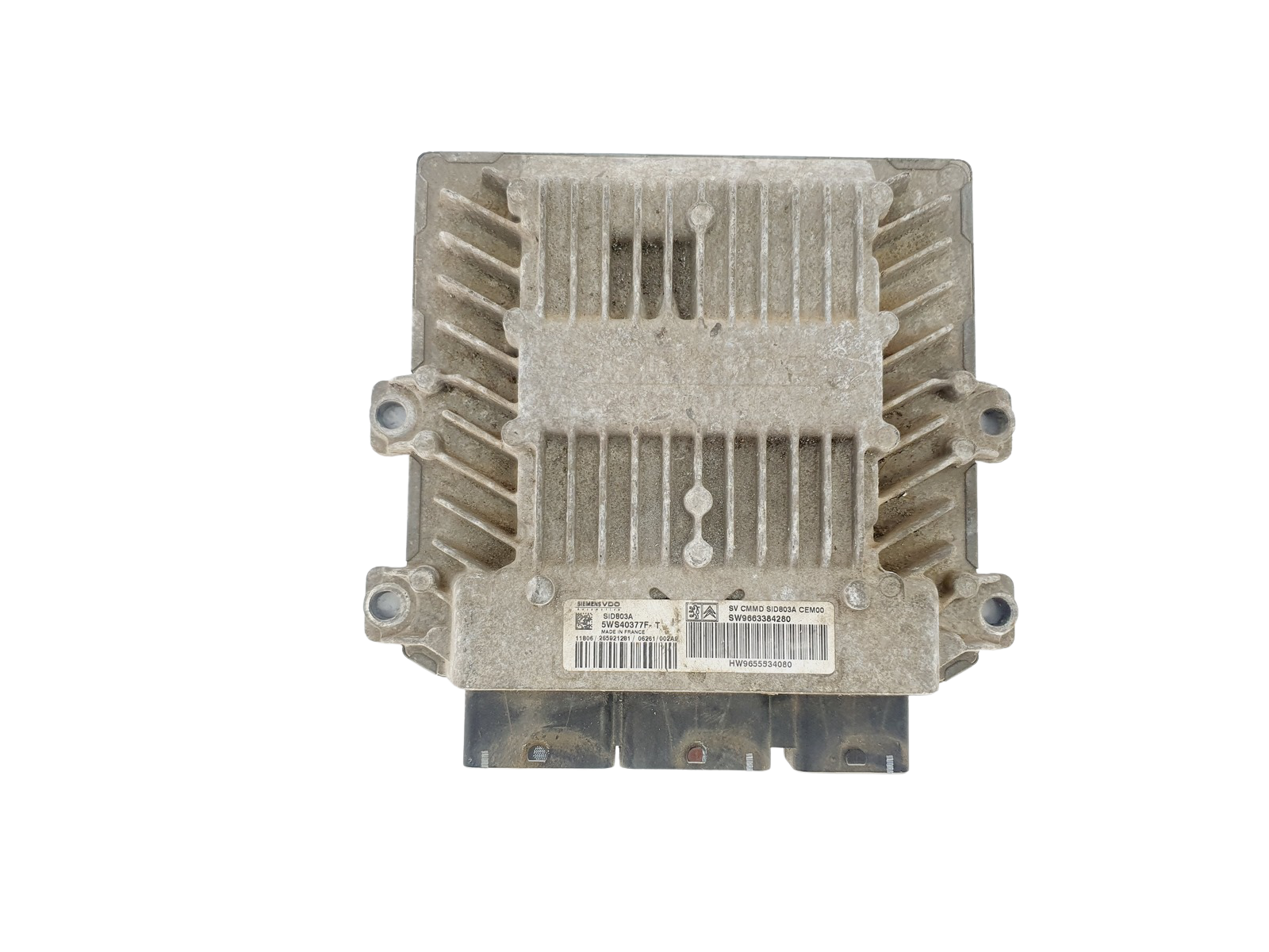Steuergerät 5WS40377F-T 9663384280 9655534080 PSA Siemens 38898 main product photo