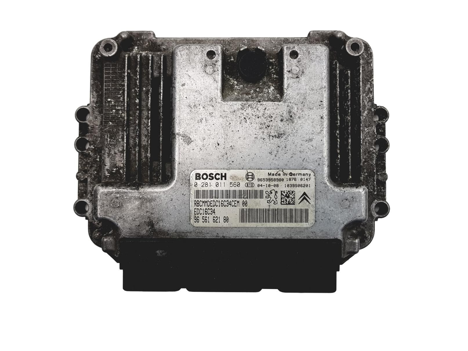 Steuergerät 0281011560 9656162180 9653958980 PSA Bosch main product photo