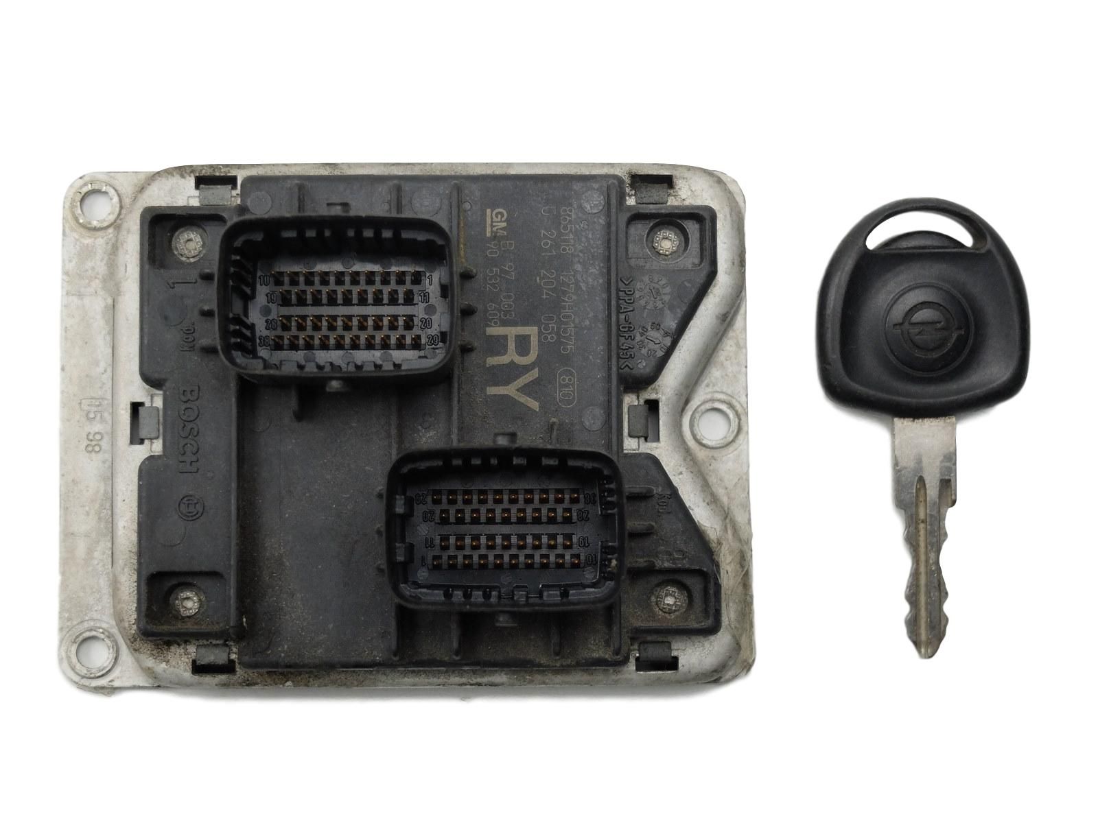 Motorsteuerung 90532609RY 0261204058 Opel Corsa B 1,0 main product photo