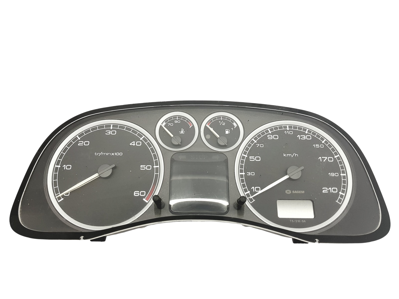 Tacho Kombiinstrument Peugeot 307 9636708880 B 02 43637 main product photo