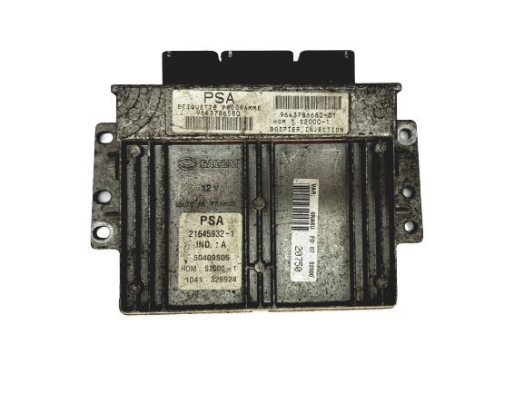 Steuergerät 9643786580 9643786680-01 21645932-1 PSA Sagem 20314 main product photo