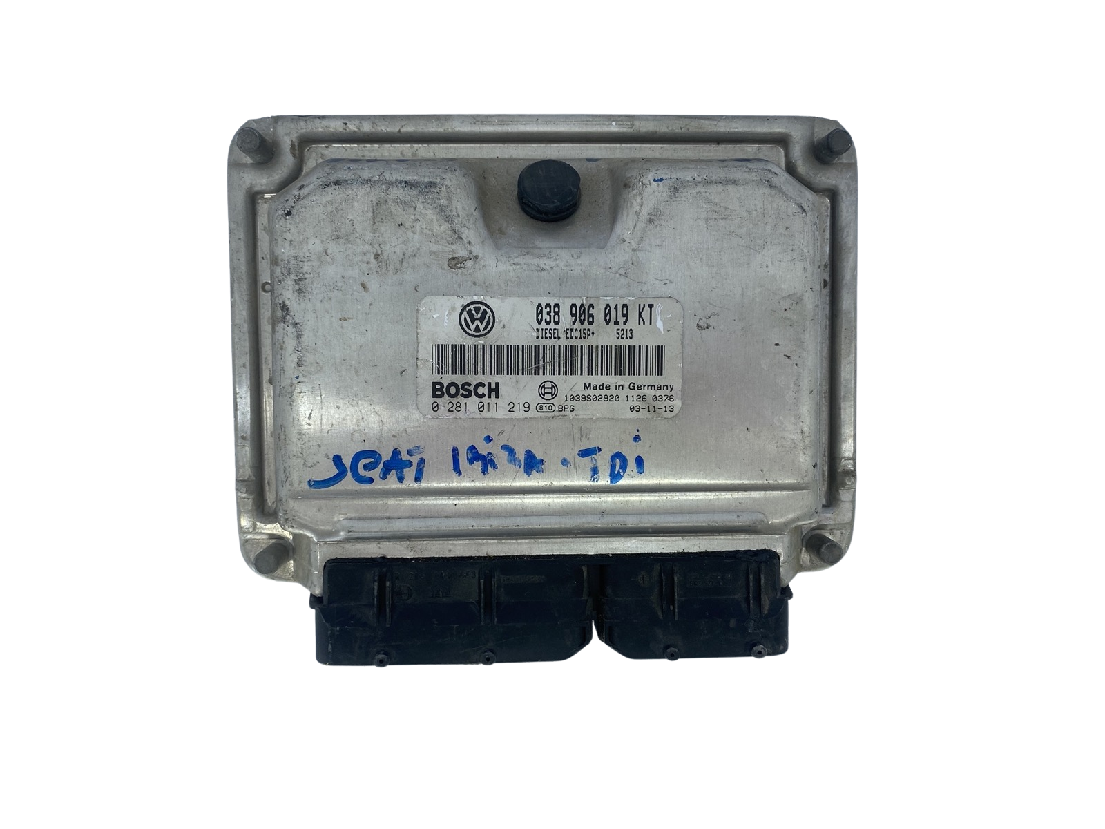 Steuergerät Seat Skoda 038906019KT 0281011219 Bosch 51830 main product photo