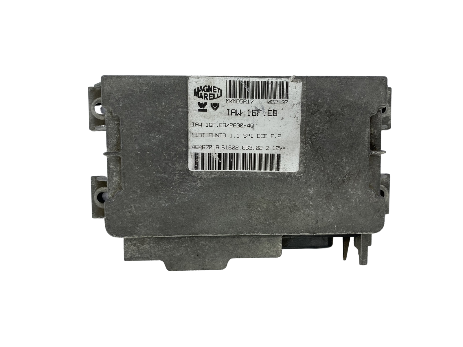 Steuergerät IAW16F.EB 46467018 61602.063.02 Fiat Magneti Marelli 53724 main product photo