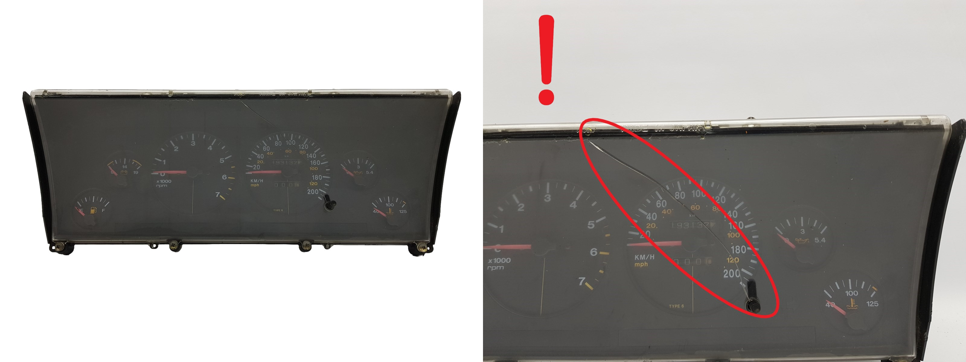 Tacho Kombiinstrument Jeep Grand Cherokee 56006484 CR-0004-006 main product photo