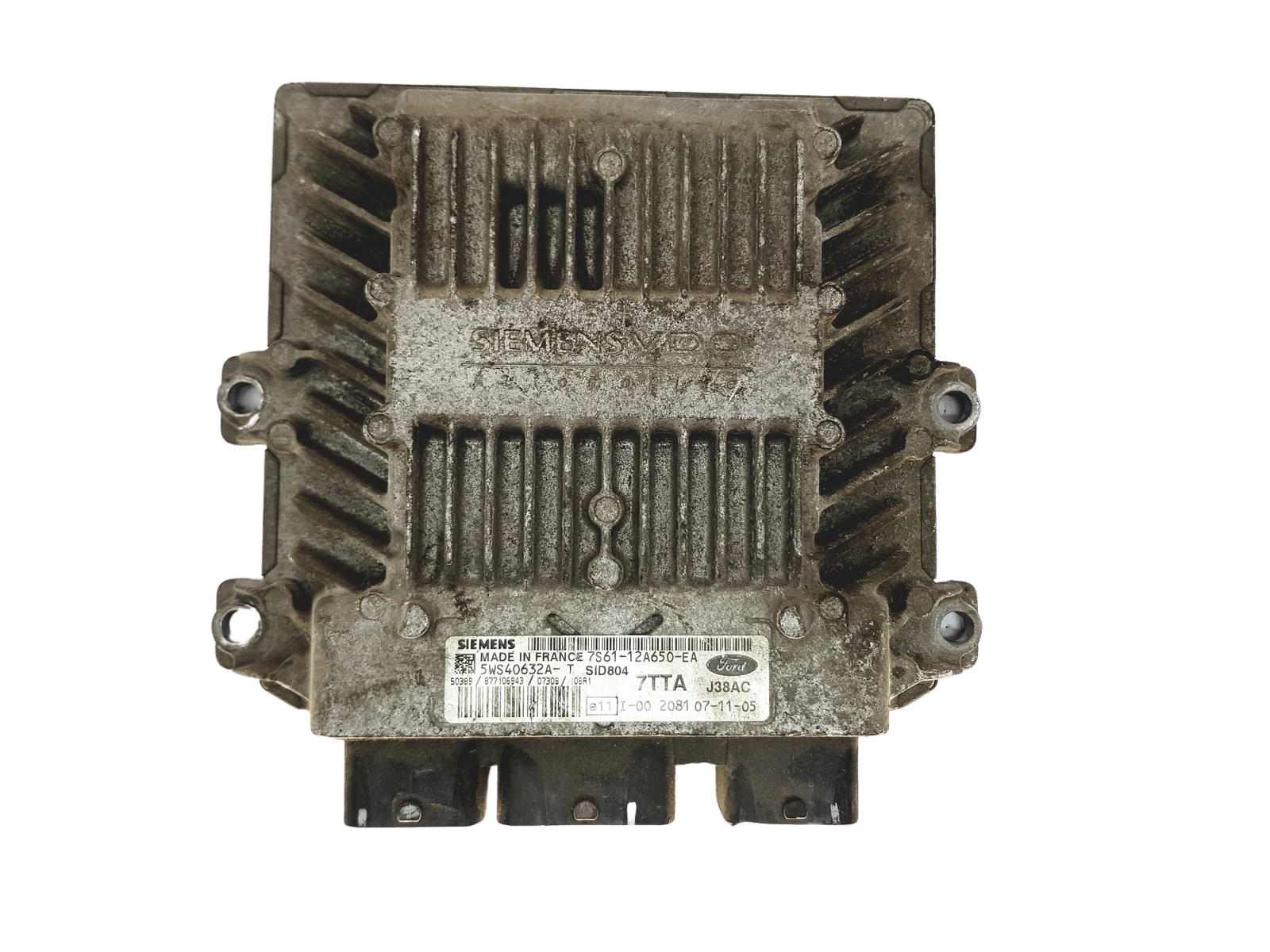 Steuergerät 7S61-12A650-EA 5WS40632A-T SID 804 Ford Siemens 27117 main product photo