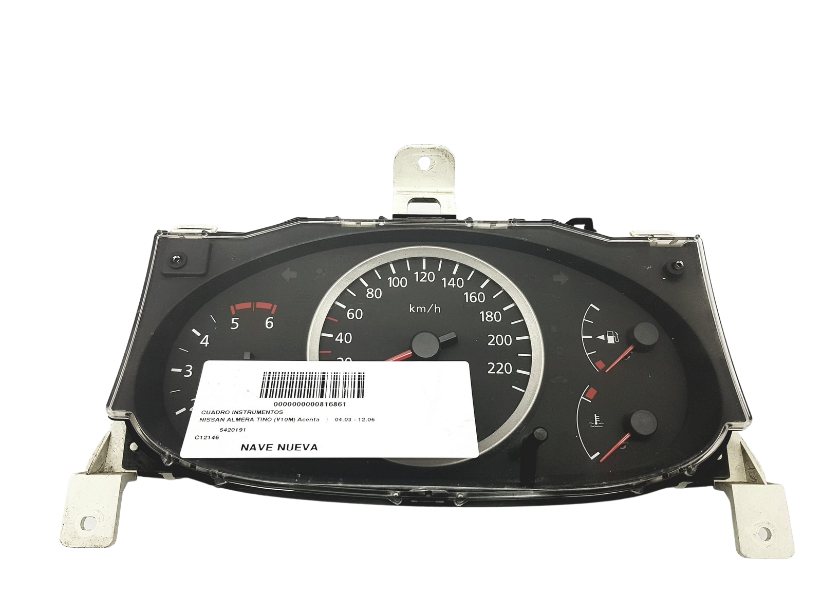 Tacho Kombiinstrument Nissan Almera Tino BU714 54949 main product photo