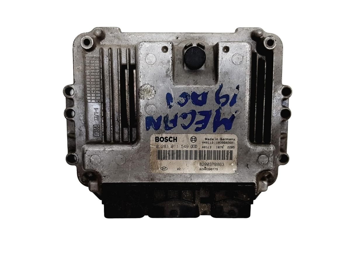 Steuergerät 0281011549 8200310863 8200370779 Renault Bosch 9554 main product photo