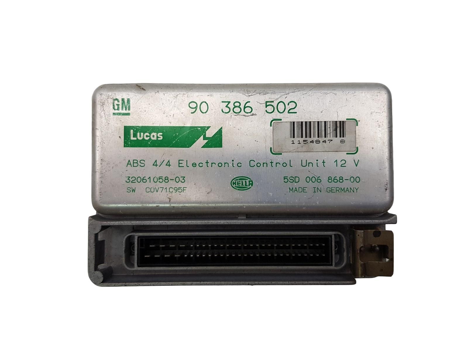 Steuergerät ABS 90386502 5SD006868-00 Opel Lucas main product photo