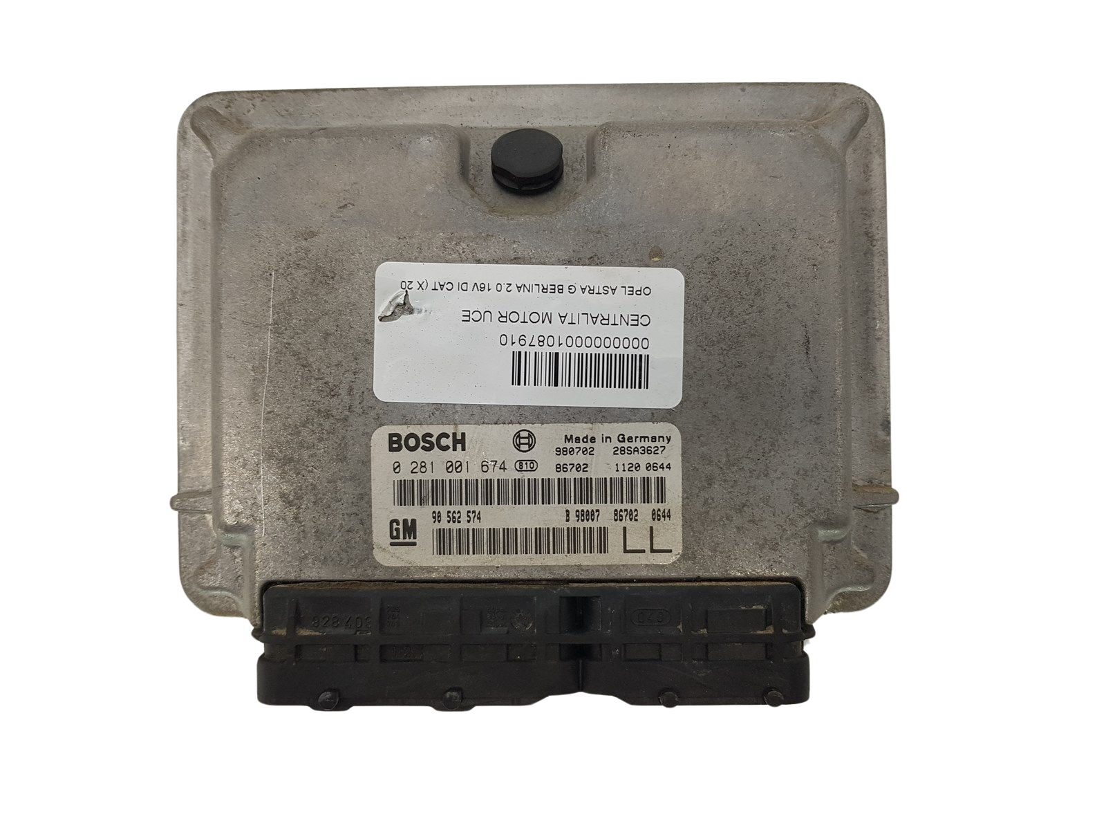 Steuergerät 90562574 0281001674 Opel Bosch GM 2910 main product photo