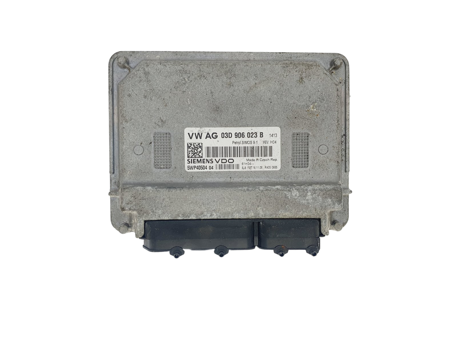 Steuergerät 03D906023B 5WP40504 04 VW Seat Siemens 45282 main product photo