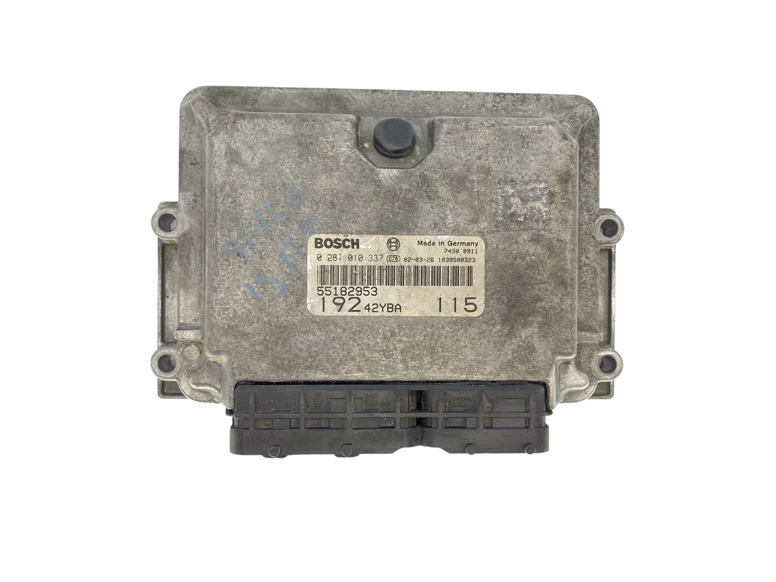 Steuergerät Fiat 55182953 0281010337 19242YBA Bosch 56282 main product photo