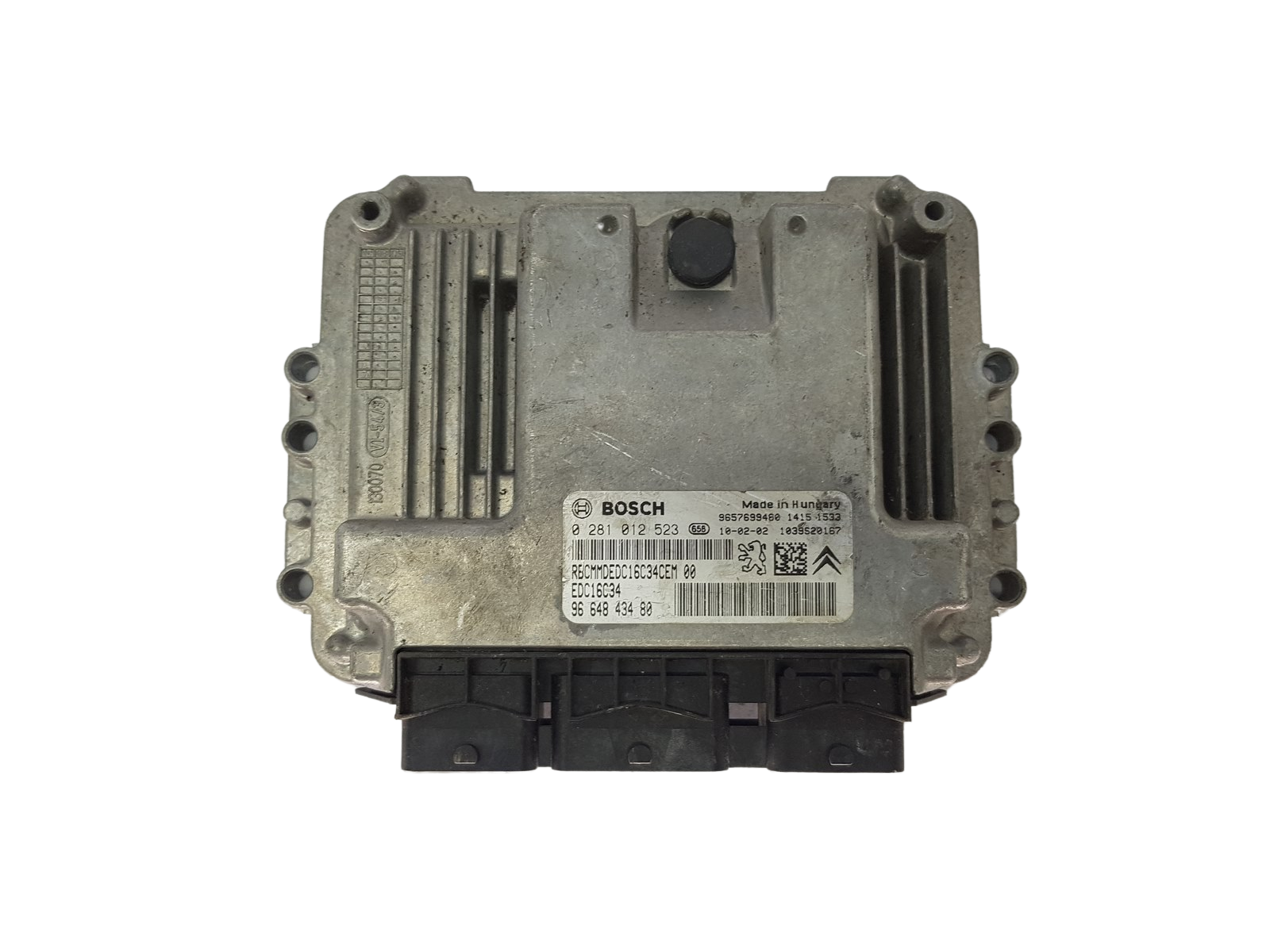 Steuergerät 0281012523 9664843480 9657699480 PSA Bosch 19278 main product photo