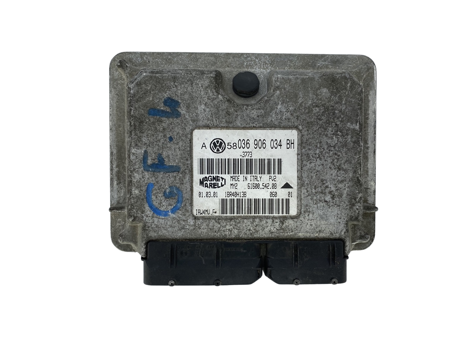Steuergerät 036906034BH IAW4MV.F 61600.542.08 VW Magneti Marelli 47988 main product photo
