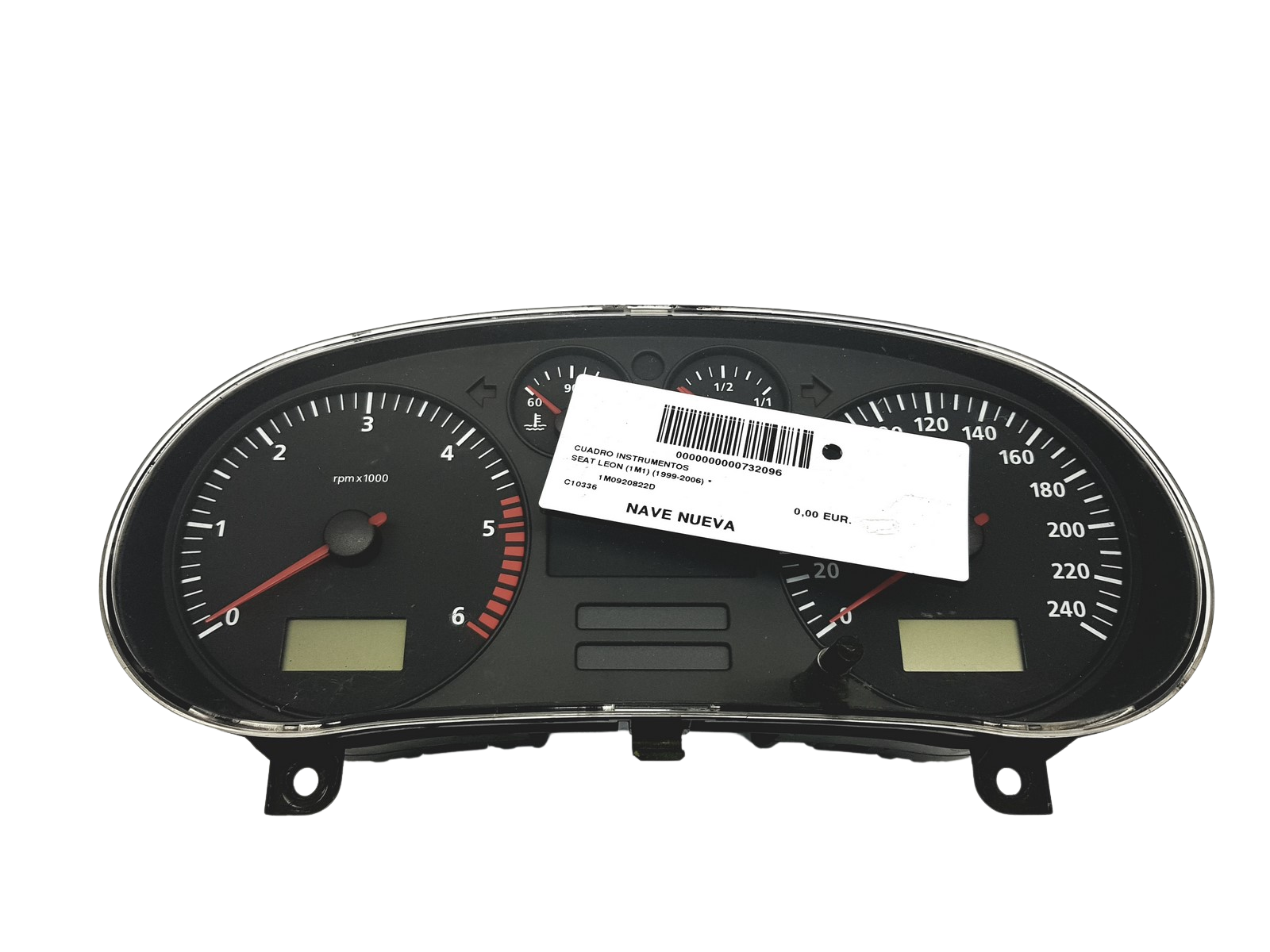Tacho Kombiinstrument Seat Toledo Leon W01M0920822D 54955 main product photo