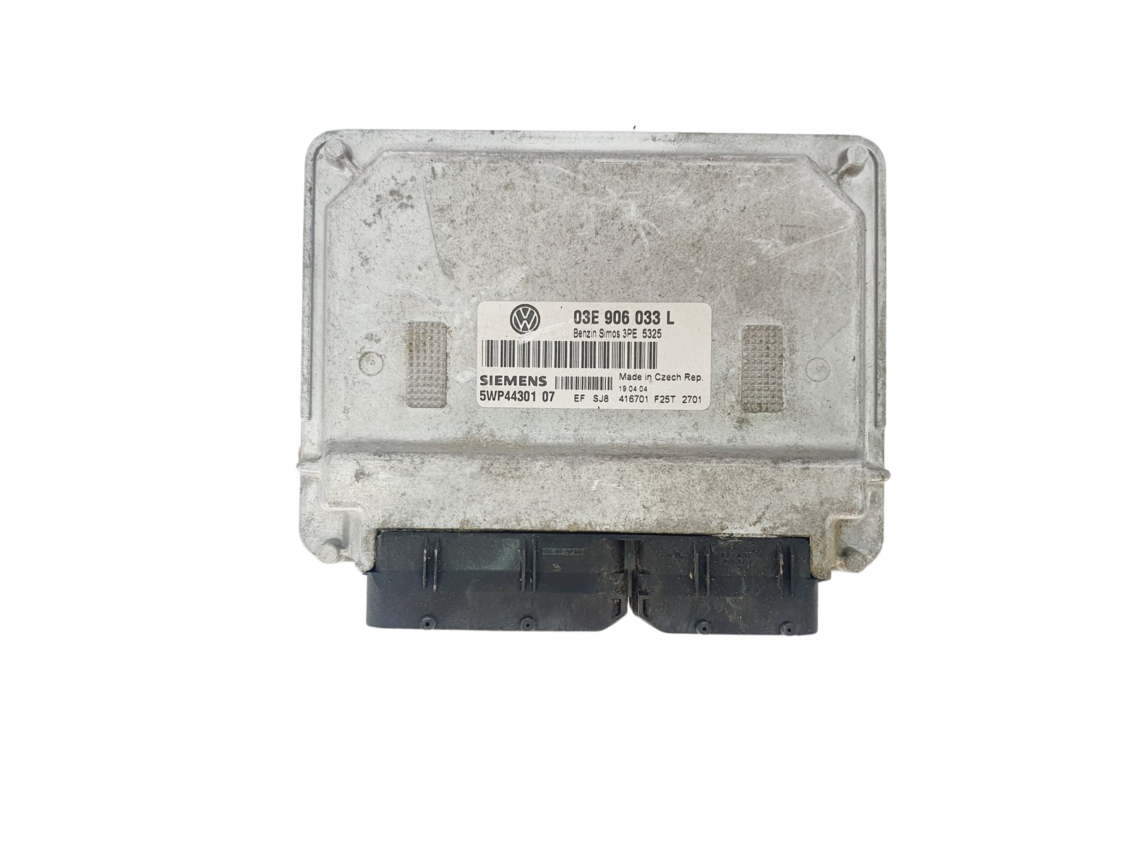 Steuergerät 03E906033L 5WP44301 07 VW Siemens 38068 main product photo