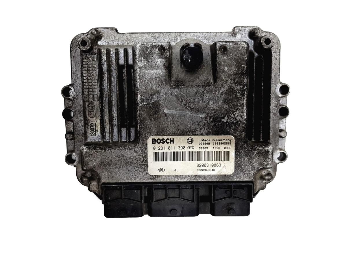 Steuergerät 0281011390 8200310863 8200349846 Renault Bosch 9566 main product photo