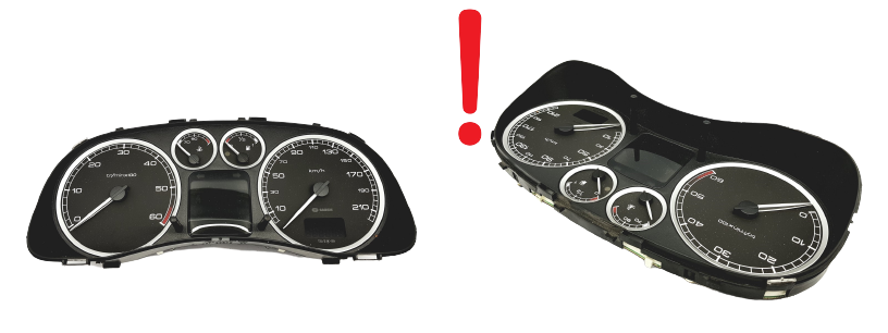Tacho Kombiinstrument Peugeot 307 9646742480 0R00 50334 main product photo