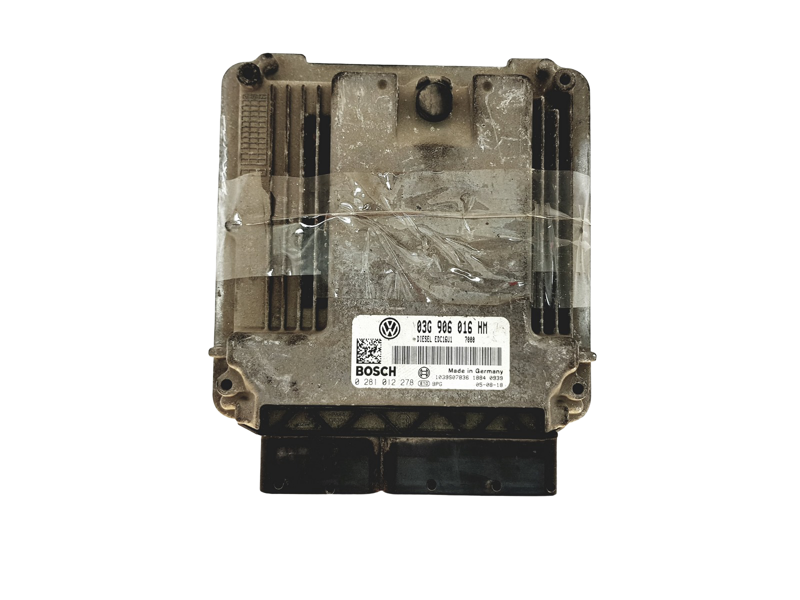 Steuergerät 03G906016HM 0281012278 VW Seat Bosch main product photo