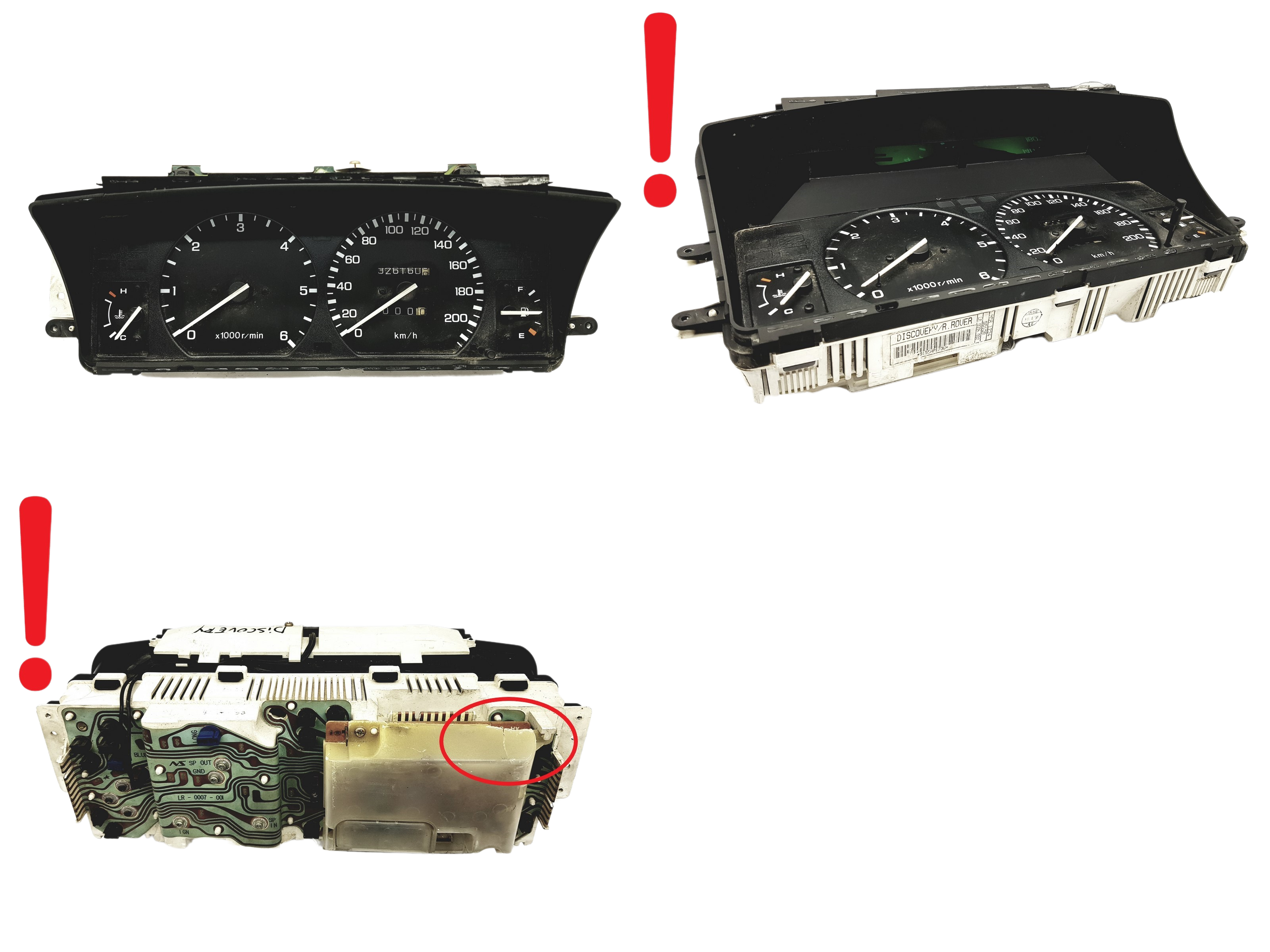 Tacho Kombiinstrument Freelander LR0006002 Land Rover 59576 main product photo