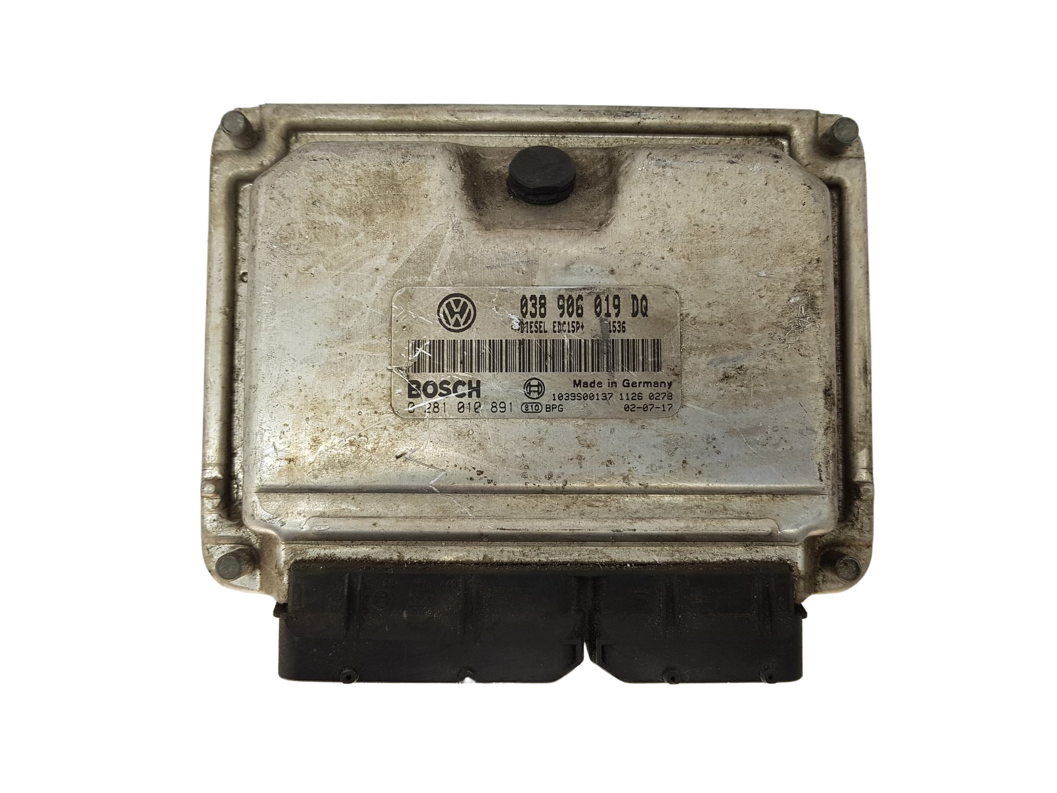 Steuergerät 038906019DQ 0281010891 VW Seat Bosch 13958 main product photo
