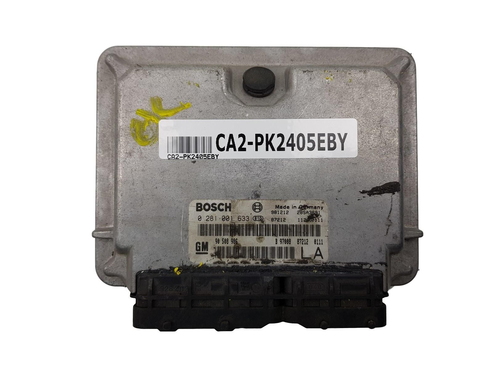 Motorsteuerung 90508986LA 0281001633 Opel 2405 main product photo