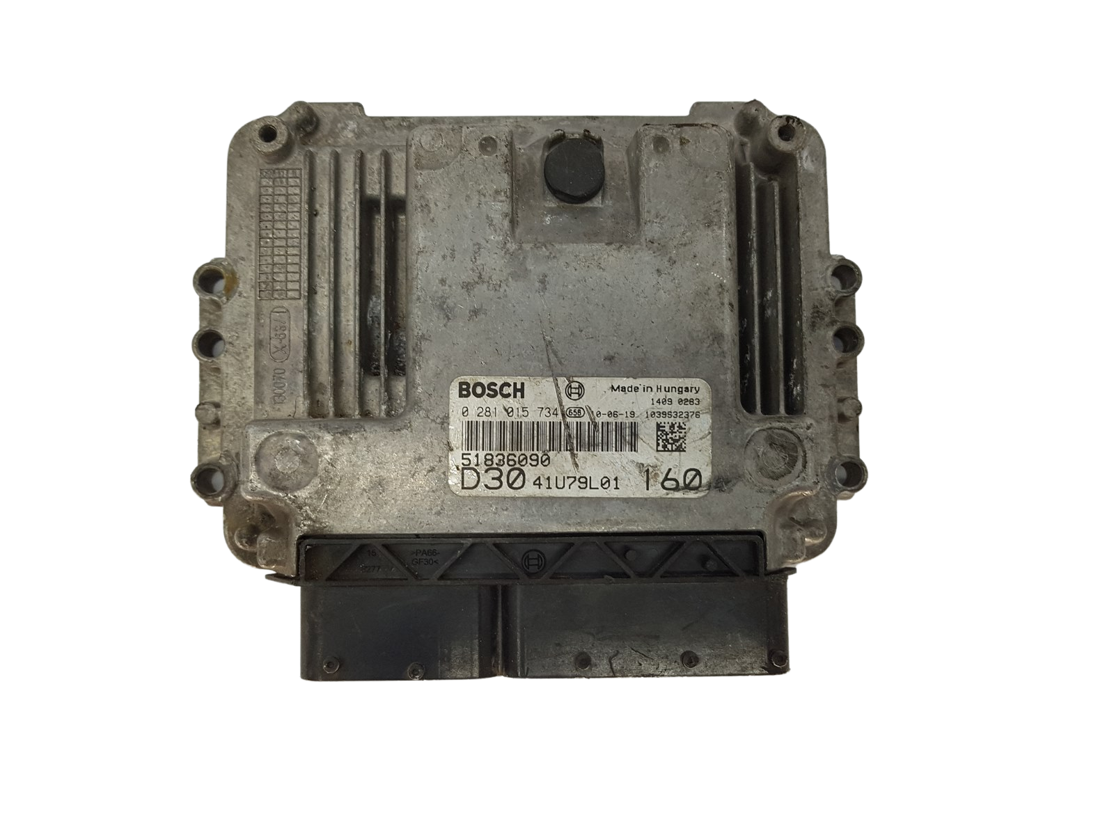 Steuergerät 51836090 0281015734 41U79L01 Bosch Fiat main product photo