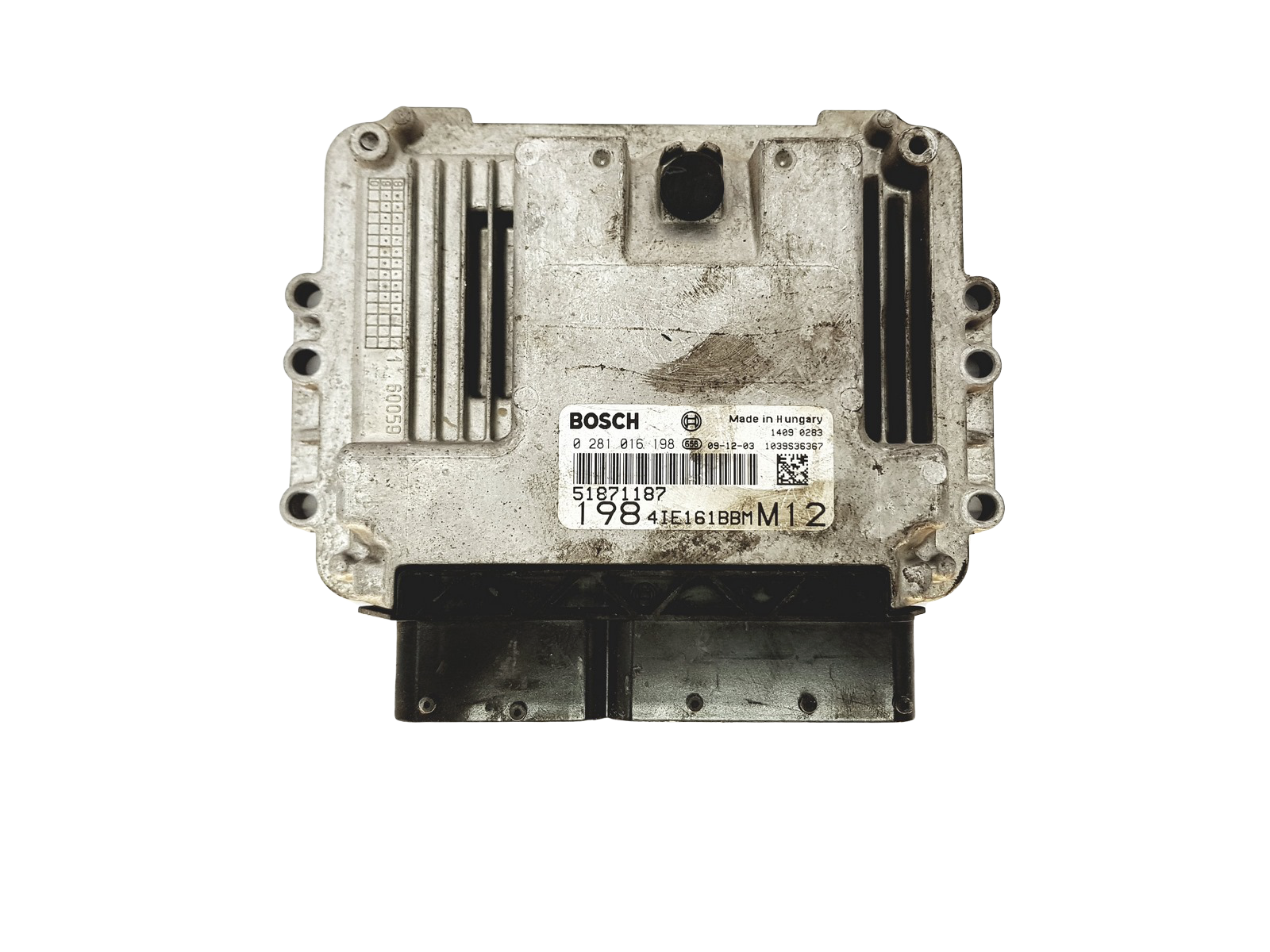 Steuergerät 0281016198 51871187 Fiat Bosch 22067 main product photo