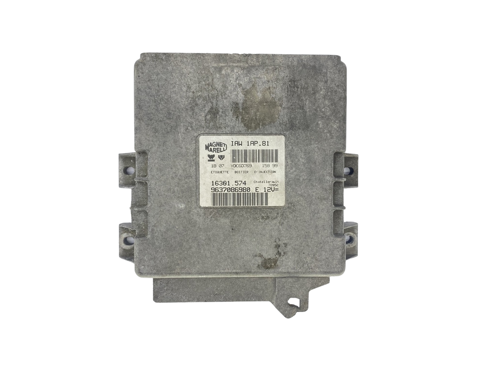 Steuergerät PSA 9637086980 16301.574 IAW 1AP.81 Magneti Marelli 57162 main product photo