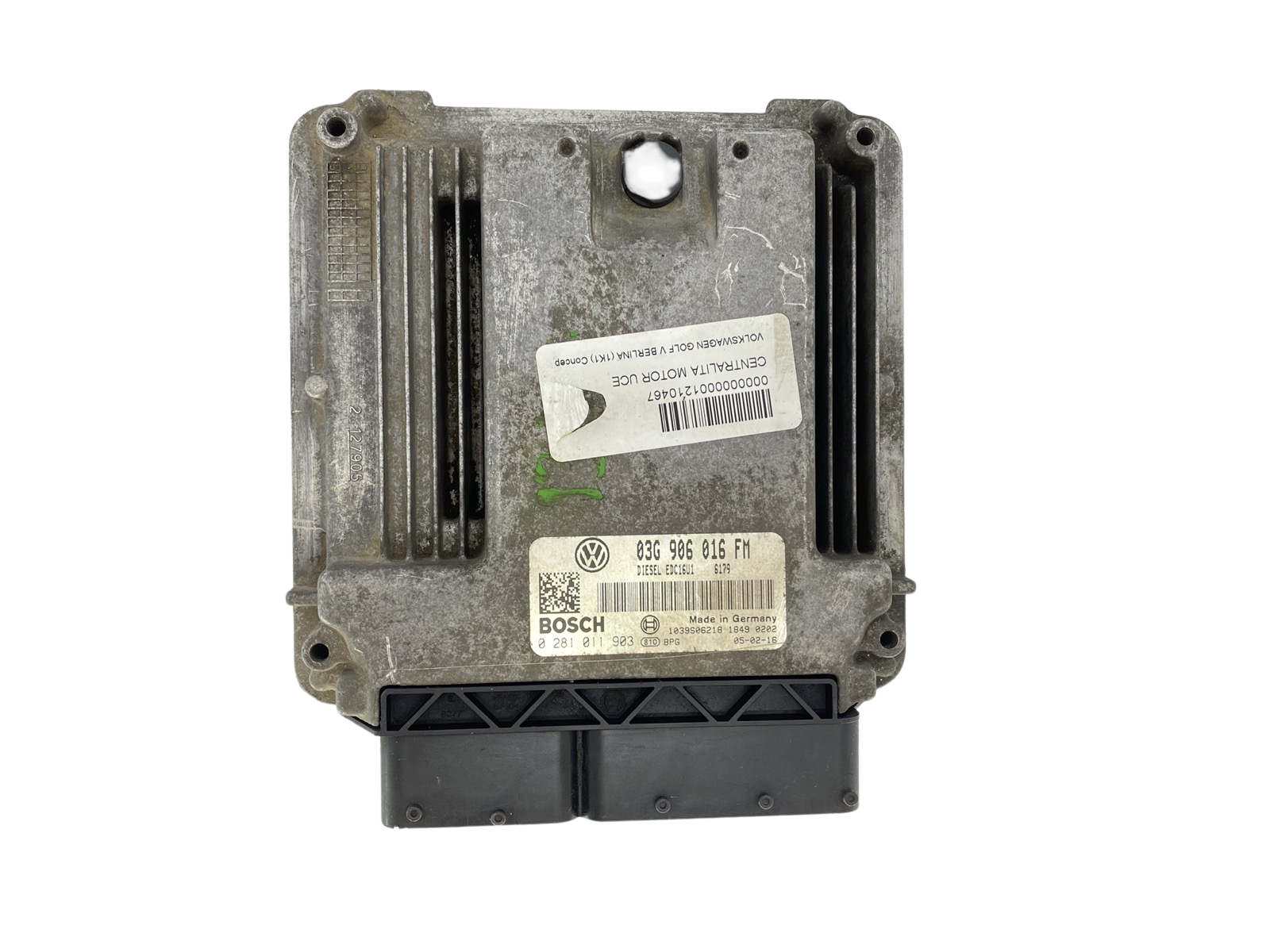 Steuergerät 03G906016FM 0281011903 VW Bosch 59688 main product photo