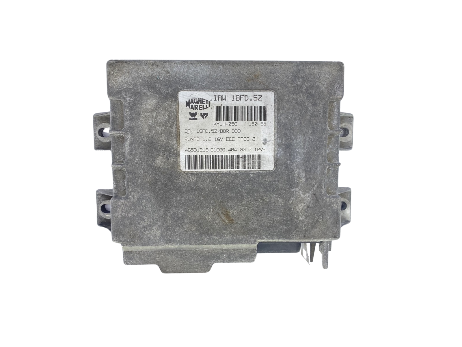 Steuergerät IAW18FD.5Z 46531218 61600.404.00 Fiat Magneti Marelli 61417 main product photo