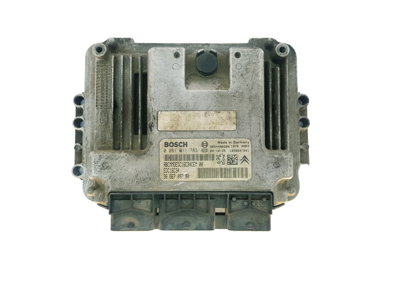 Steuergerät 0281011783 9656709780 9654490280 PSA Bosch 33321 main product photo