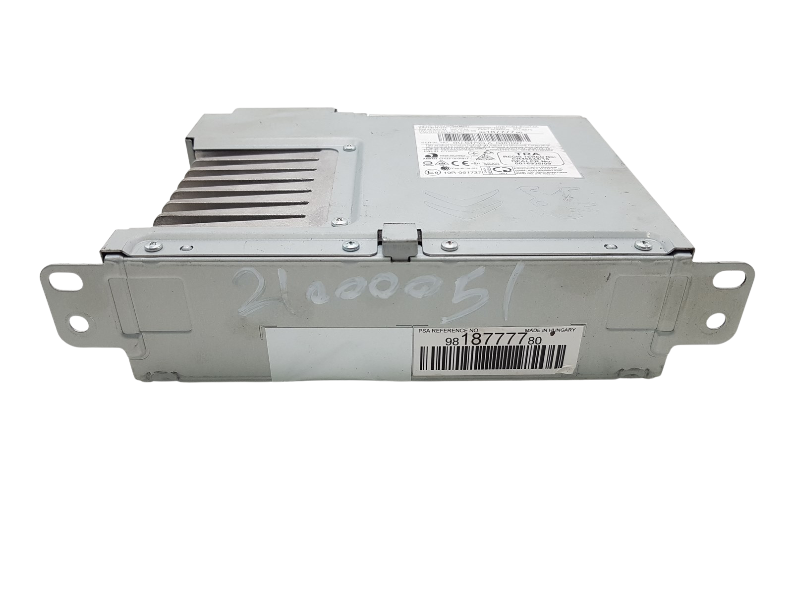 Autoradio Citroen Peugeot 9818777780 RU-9475 RD6 Clarion 0km main product photo
