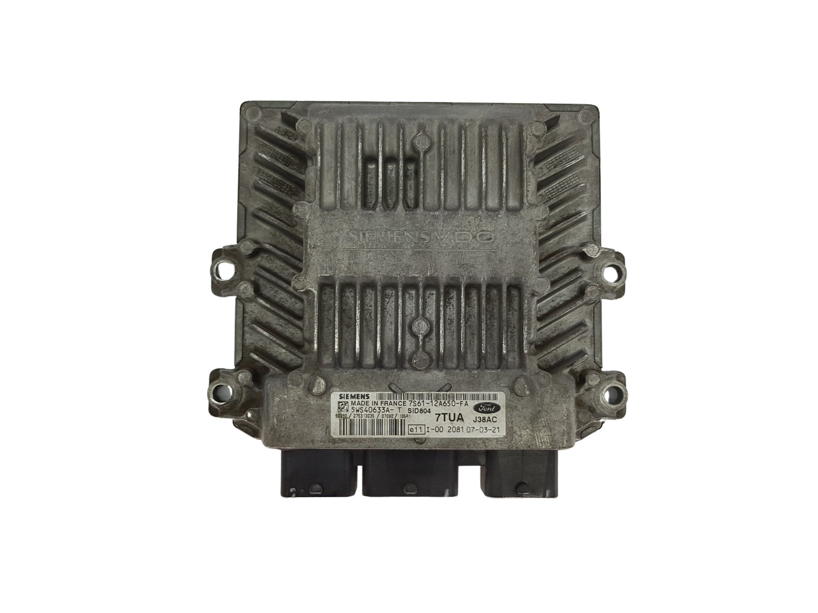 Steuergerät 7S61-12A650-FA 5WS40633A-T 7TUA Ford Siemens 18780 main product photo