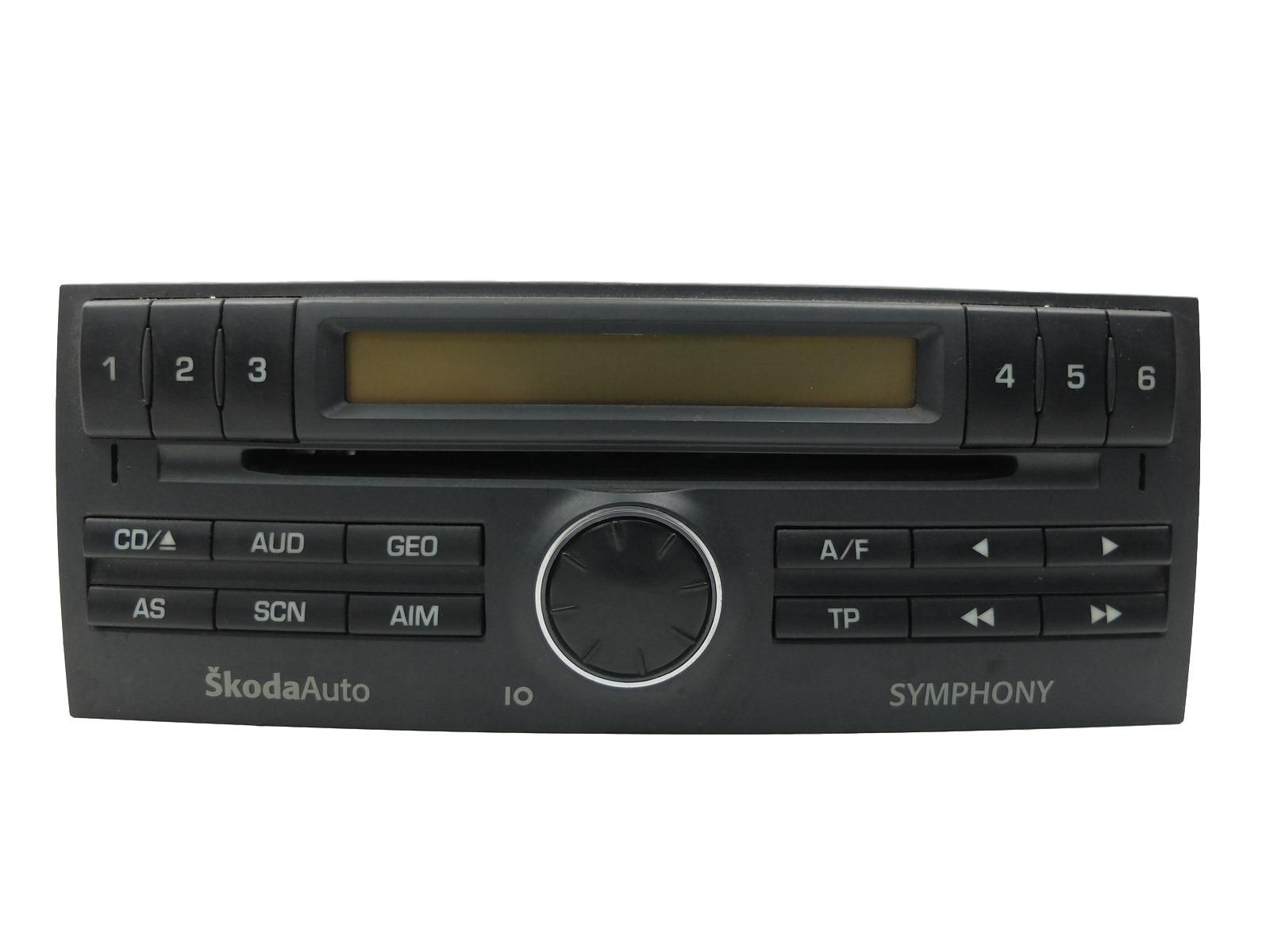 Cd-Radio Skoda Fabia 6Y0035156D SKZAZ9D Symphony main product photo