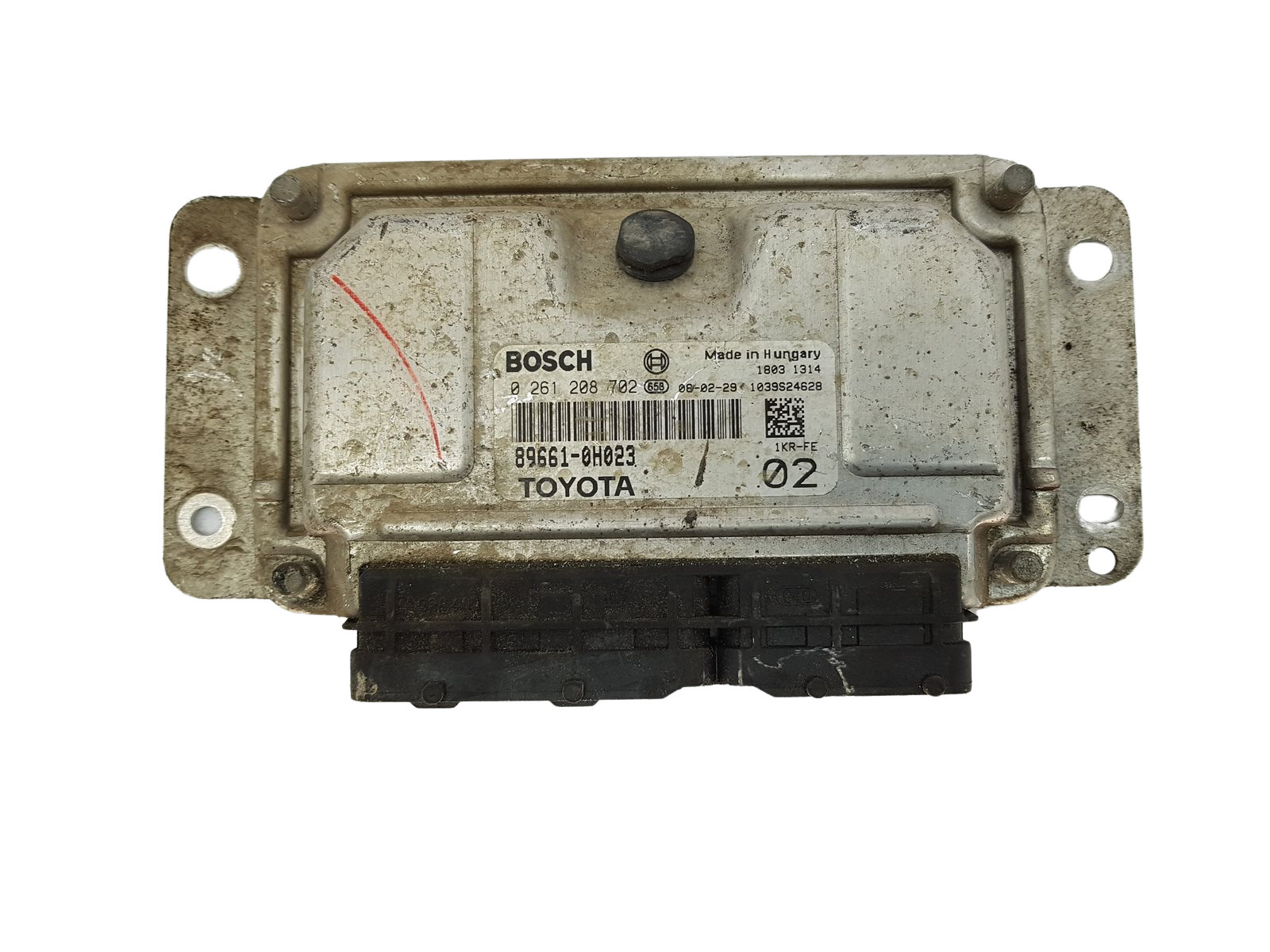 Steuergerät Toyota 89661-0H023 0261208702 Bosch 14862 main product photo