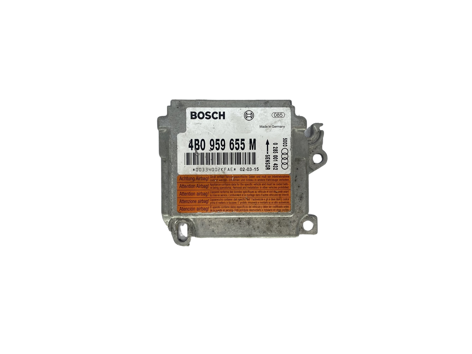 Steuergerät 4B0959655M 0285001432 Audi Bosch 58592 main product photo
