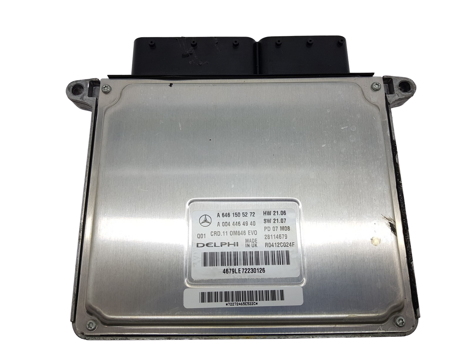 Motorsteuerung A6461505272 A0044464940 Mercedes Delphi 28117 main product photo