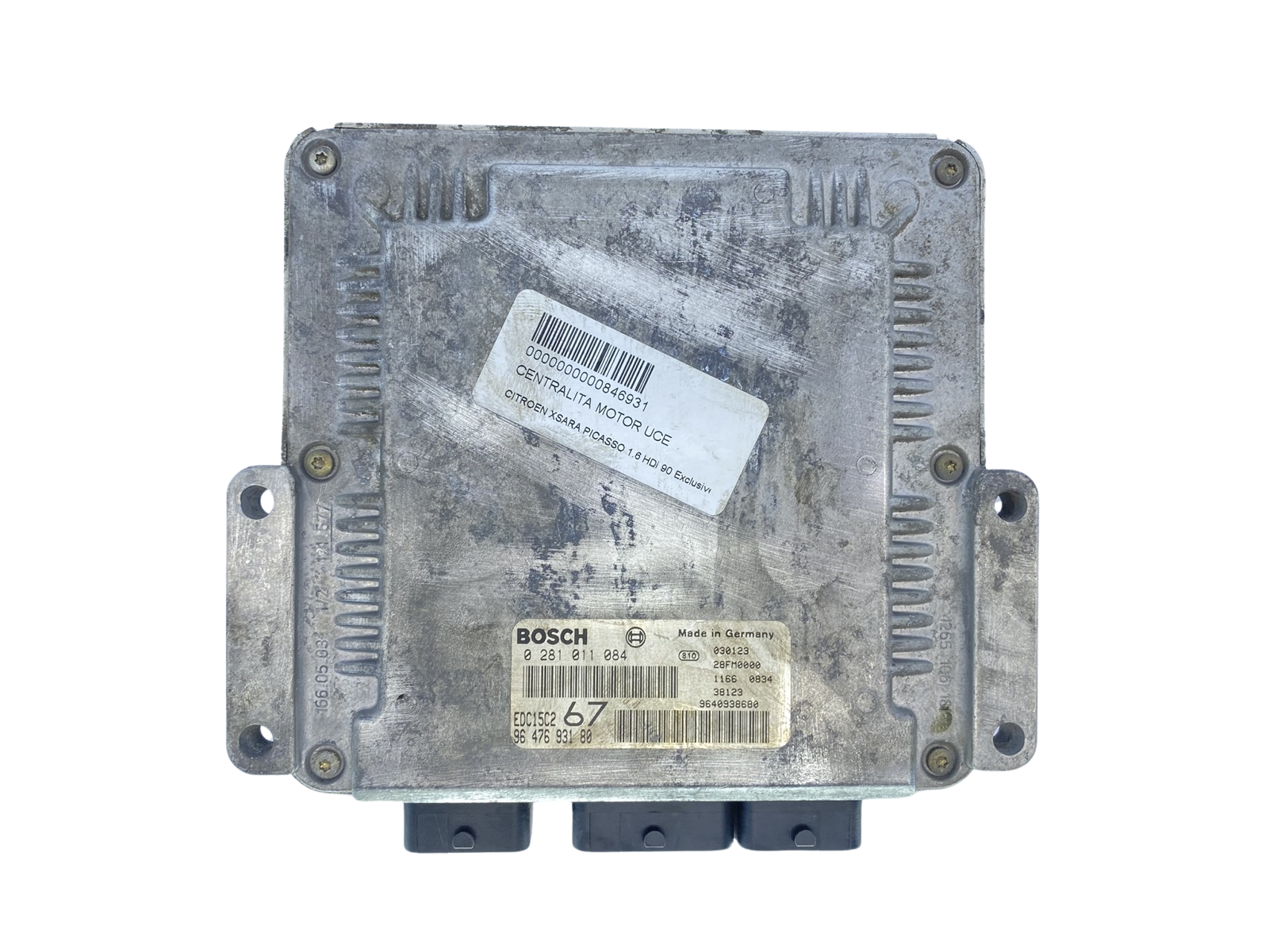 Steuergerät 0281011084 9640938680 9647693180 PSA Bosch 63592 main product photo