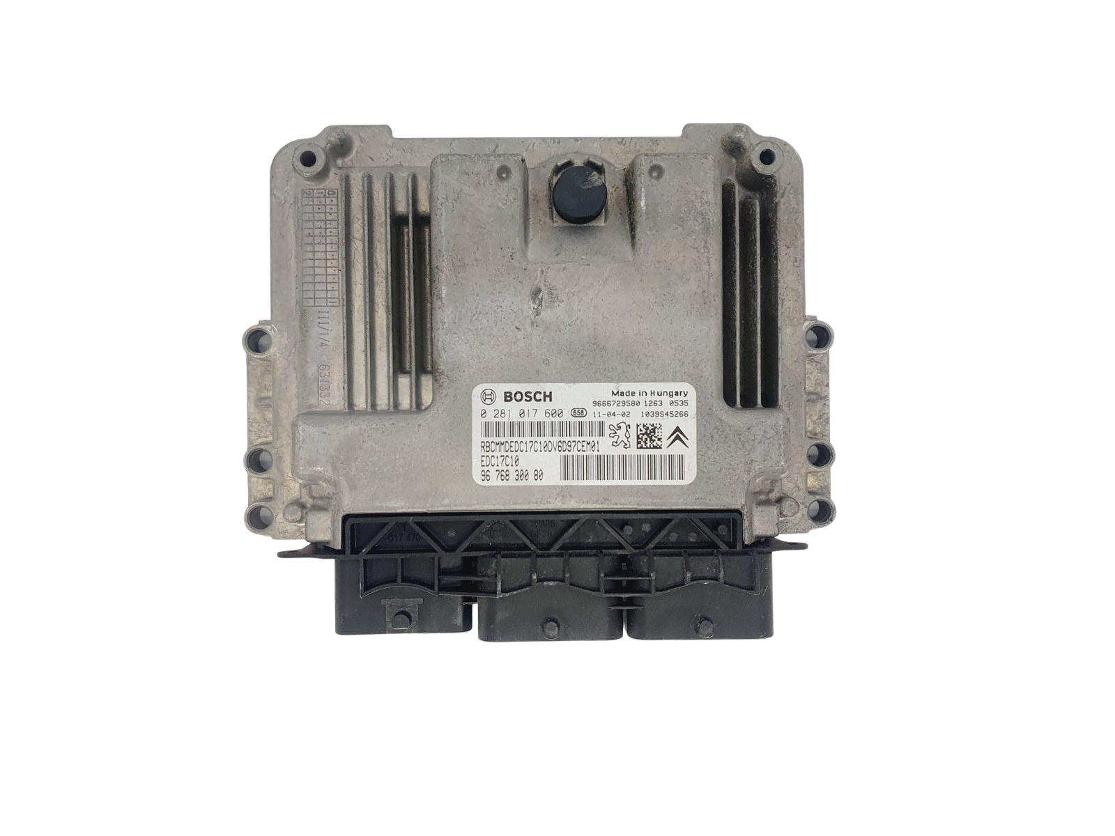 Steuergerät 9676830080 0281017600 9666729580 PSA Bosch 43738 main product photo
