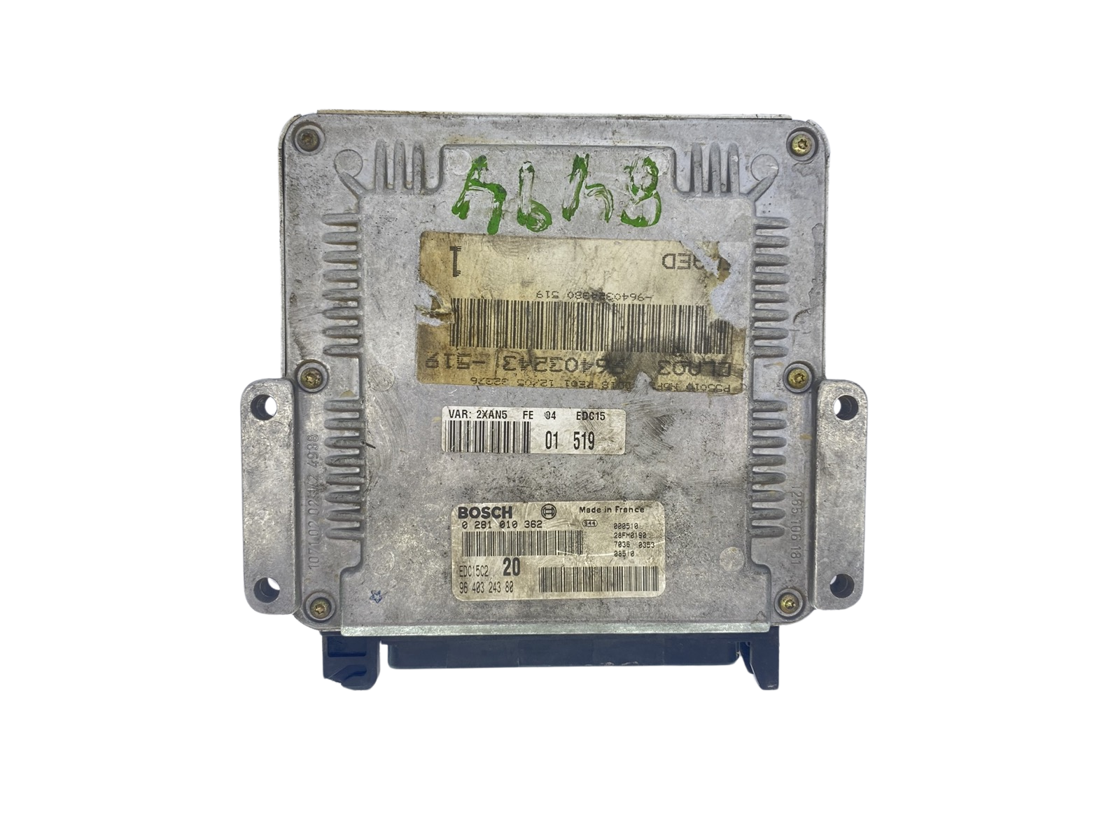 Steuergerät 0281010362 9640324380 28FM0190 PSA Bosch 62668 main product photo