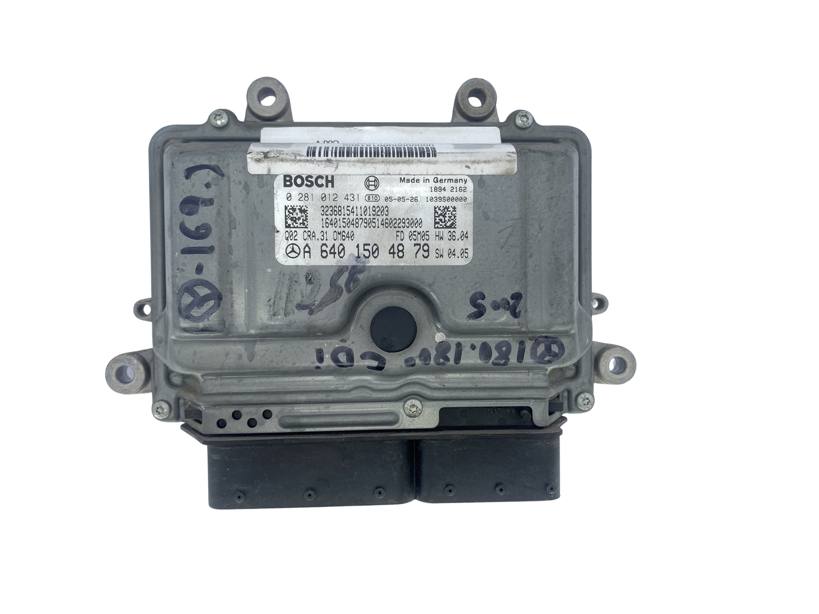 Steuergerät Mercedes A6401504879 0281012431 Bosch 51837 main product photo