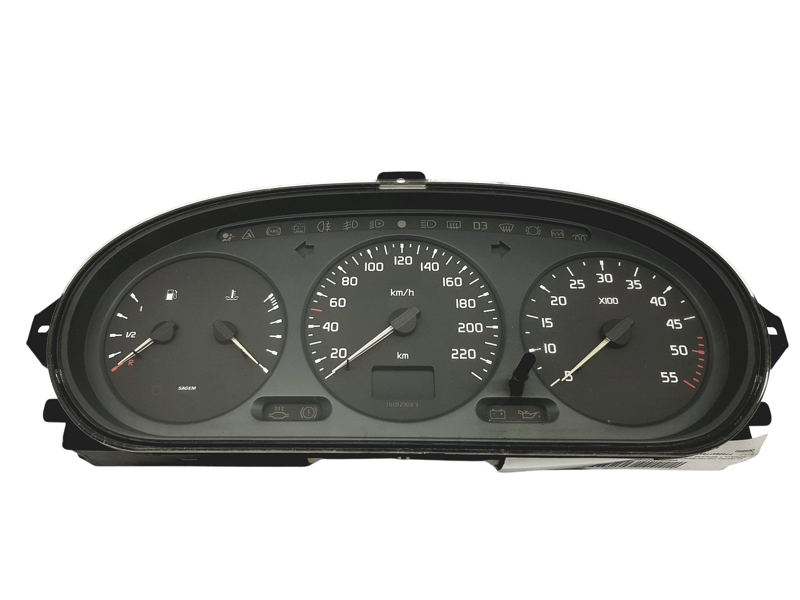 Tacho Kombiinstrument Renault Megane 1 Scenic 1 7700847784 D 50476 main product photo