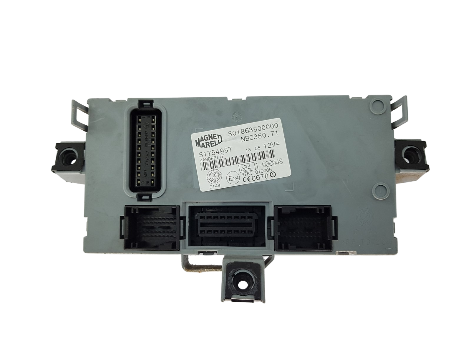 Steuergerät BSI Fiat 51754987 501863800000 NBC350.71 Magneti Marelli 20405 main product photo