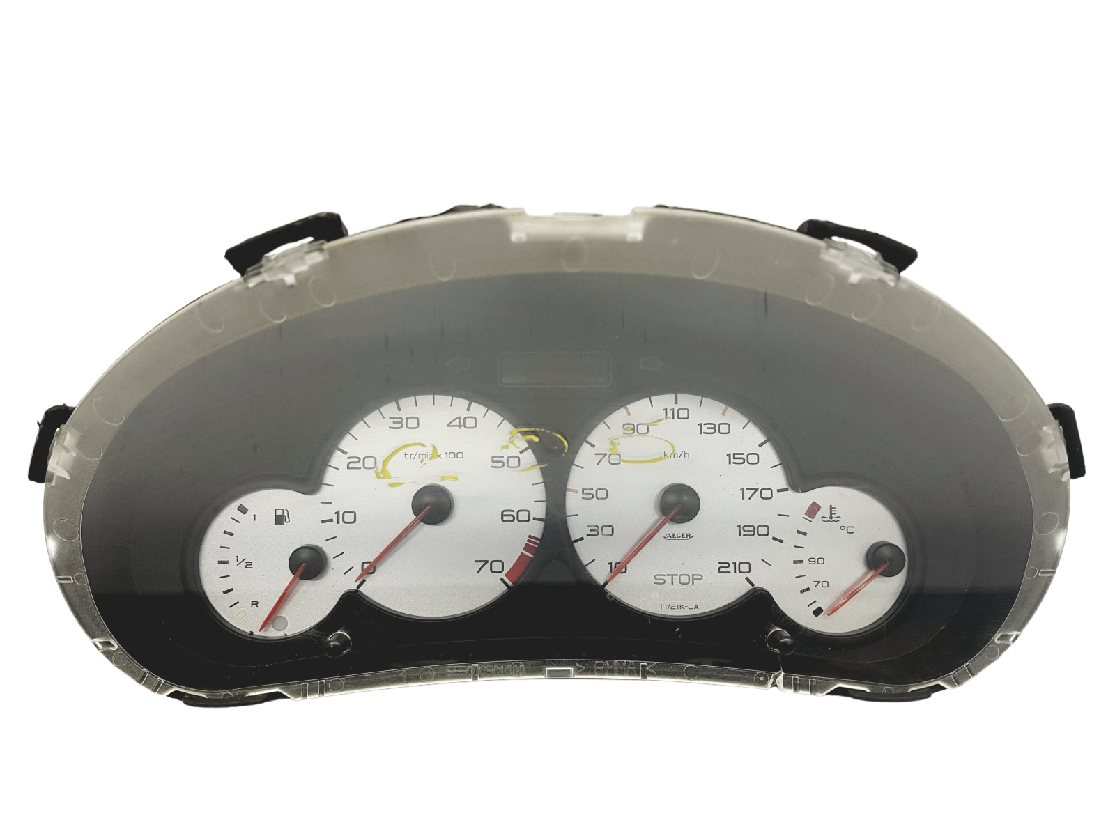 Tacho Kombiinstrument Peugeot 206 9651740380 43692 main product photo