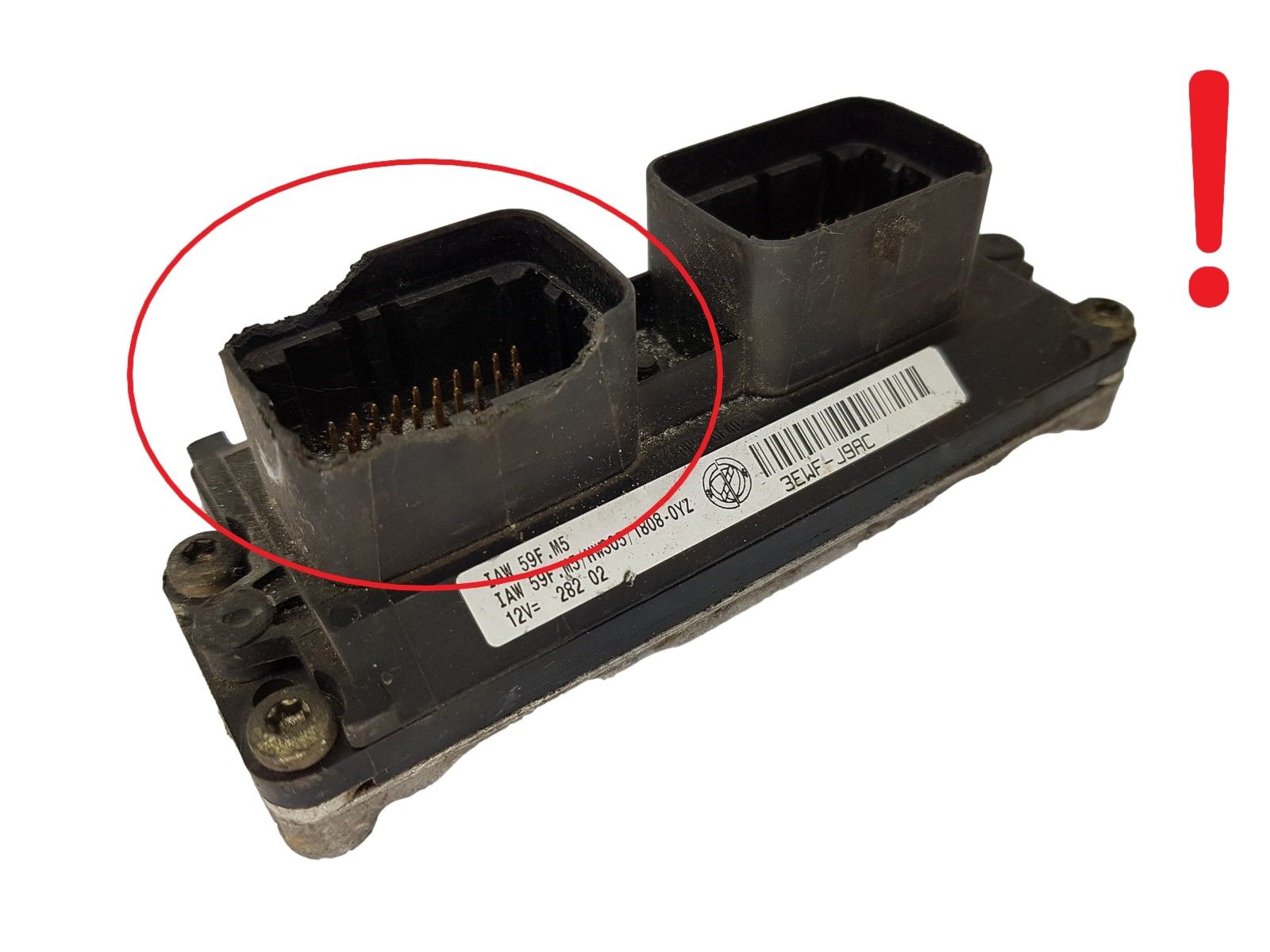 Steuergerät IAW 59F.M5 55181151 61600.443.05 Fiat Magneti Marelli 15124 main product photo