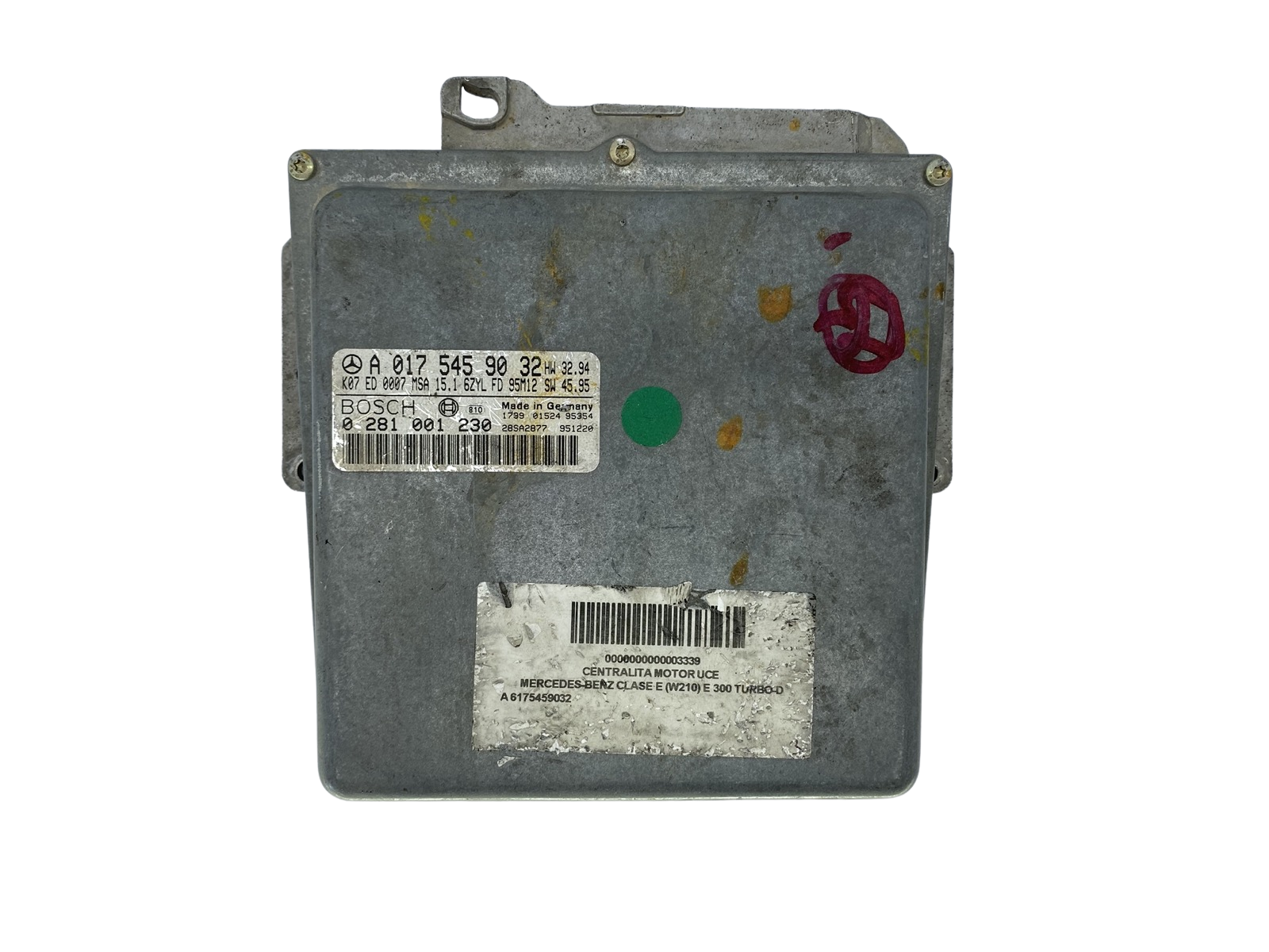 Steuergerät A0175459032 0281001230 Mercedes Bosch 52402 main product photo