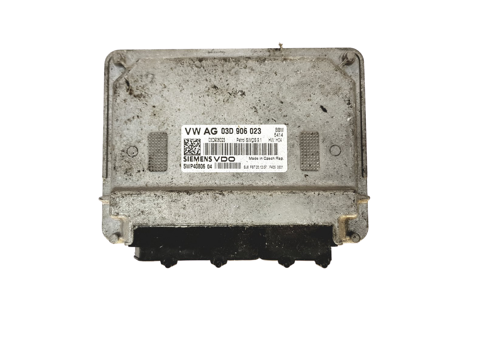 Steuergerät 03D906023 5WP40806 04 VW SEAT SKODA Siemens 28281 main product photo