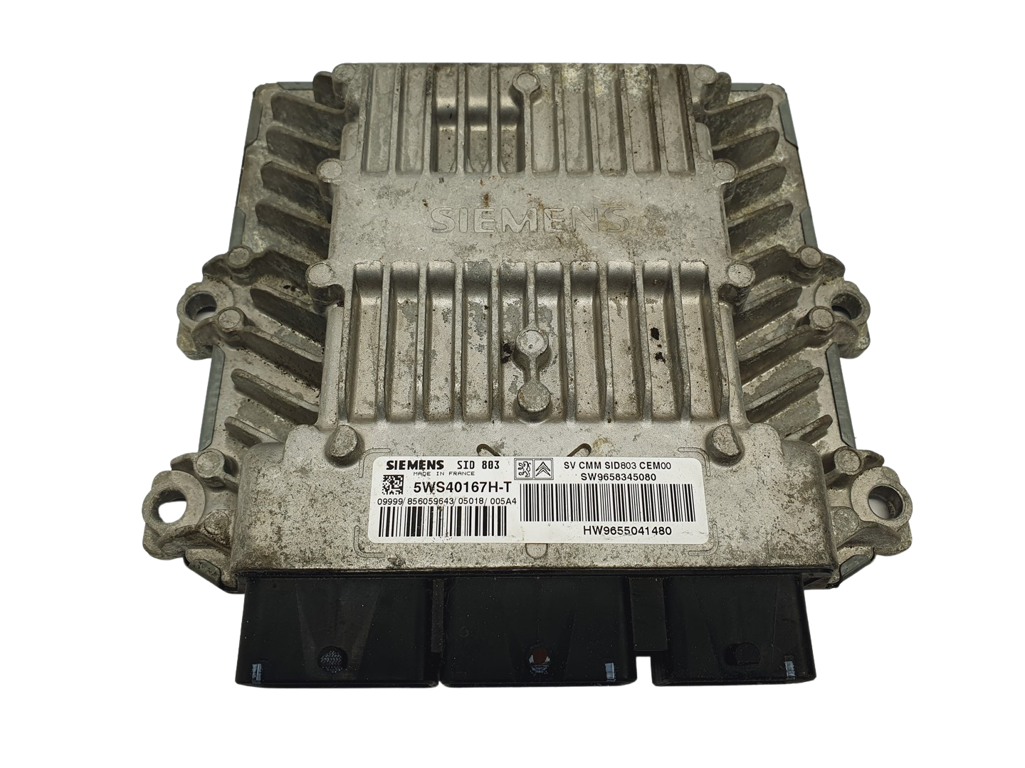 Steuergerät 9658345080 9655041480 5WS40167H-T PSA Siemens 68304 main product photo